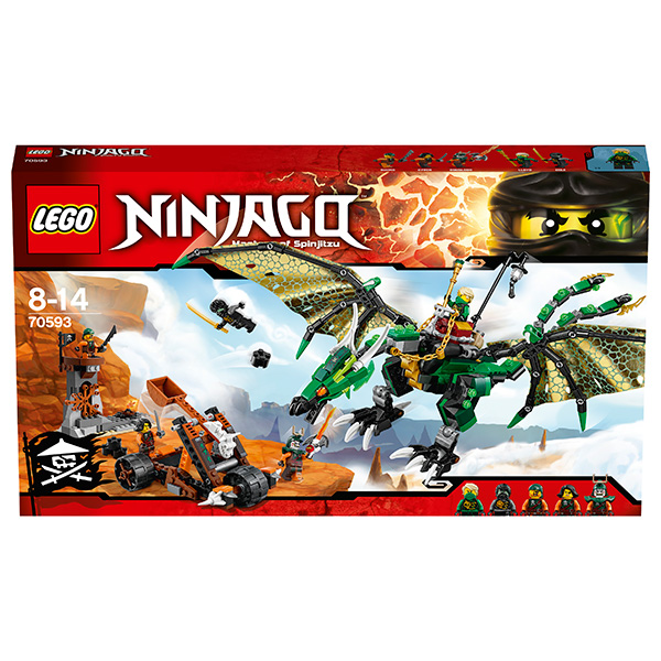 Lego Ninjago. Зелёный Дракон  